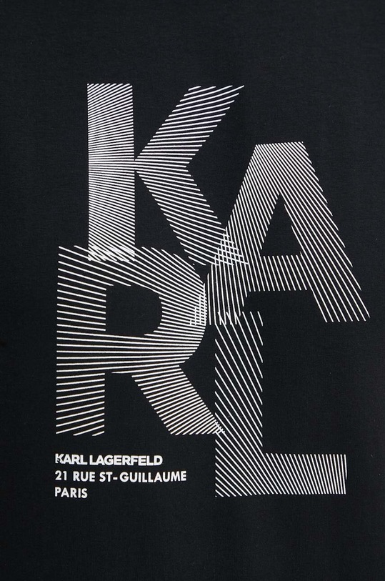 Karl Lagerfeld t-shirt 542221.755037 czarny