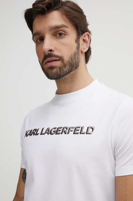 Karl Lagerfeld t-shirt biały 542221.755053