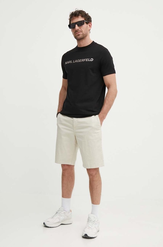 Tričko Karl Lagerfeld 542221.755053 černá SS24
