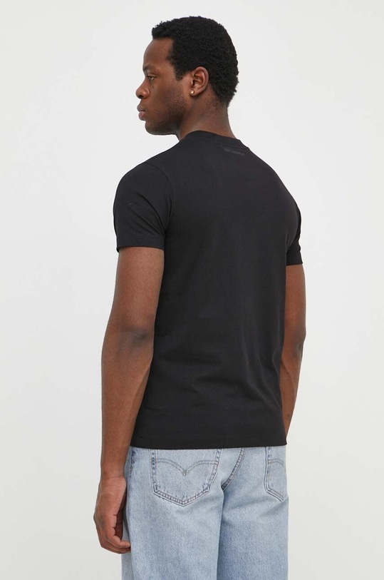 Odzież Karl Lagerfeld t-shirt bawełniany 542241.755062 czarny