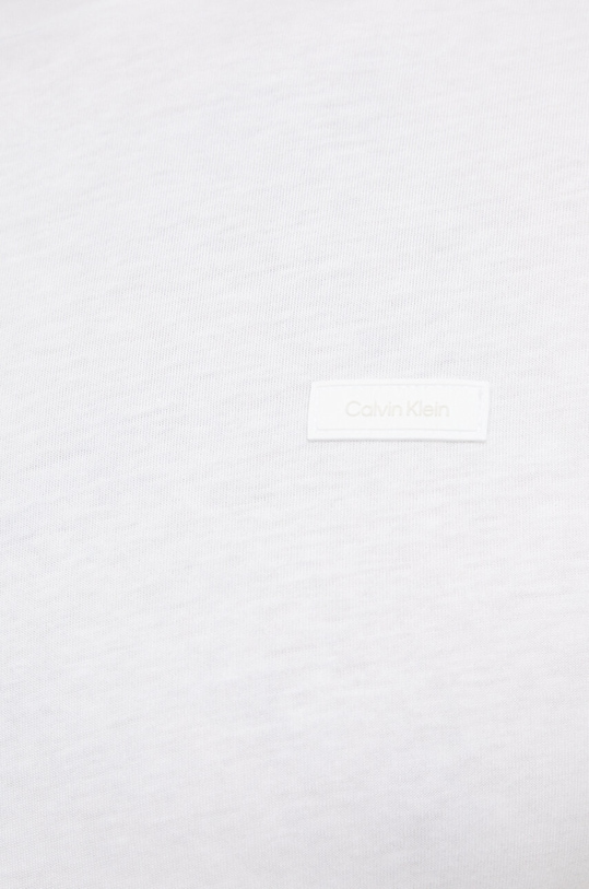 Bavlnené tričko Calvin Klein biela K10K112229