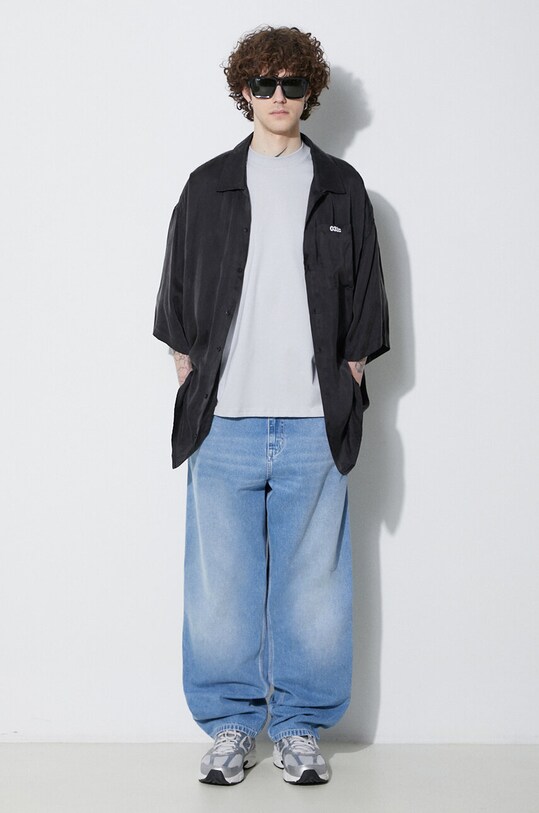 Alpha Industries tricou din bumbac Logo BP 146507 gri AW24