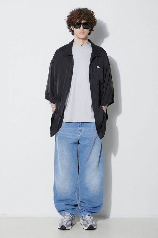 Alpha Industries t-shirt in cotone Logo BP 146507 grigio AW24