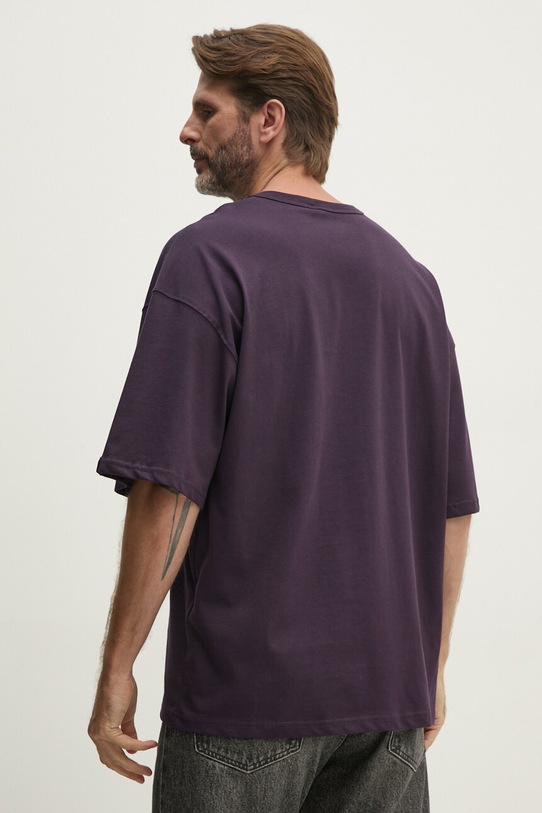 Одяг Бавовняна футболка Alpha Industries Essentials RL 146504 фіолетовий