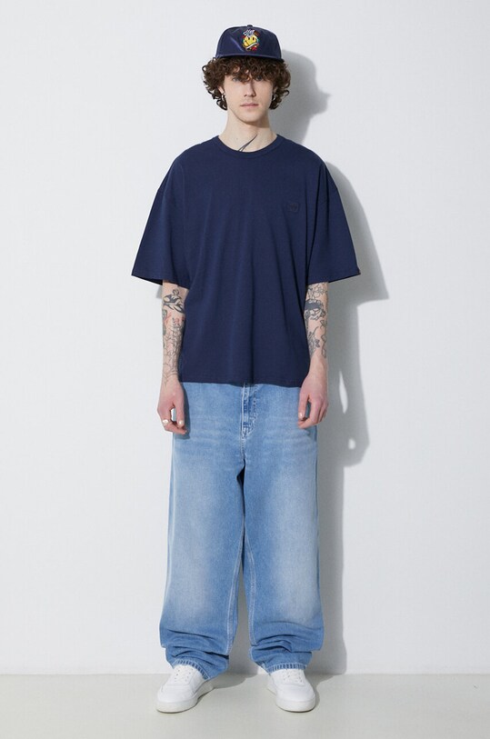 Alpha Industries cotton t-shirt Essentials RL 146504 navy AW24