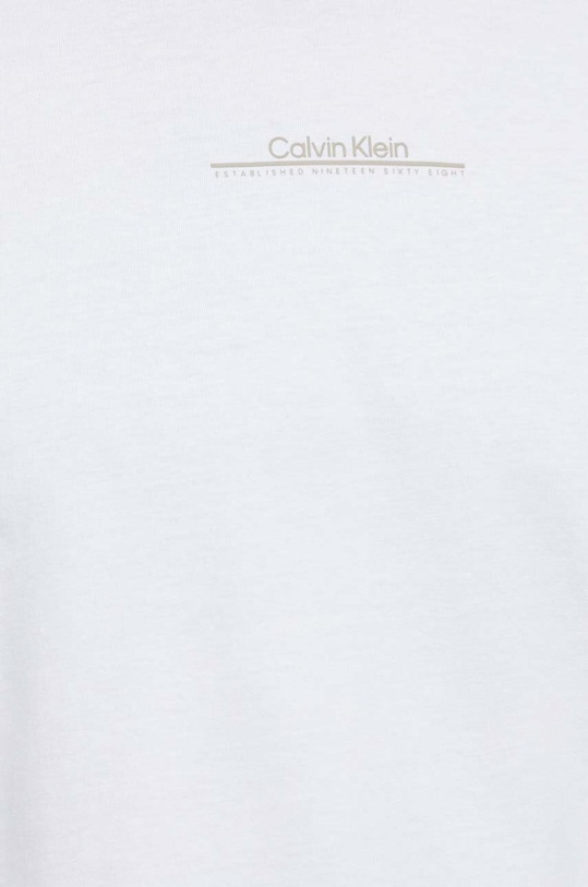 Calvin Klein t-shirt bawełniany biały K10K112486