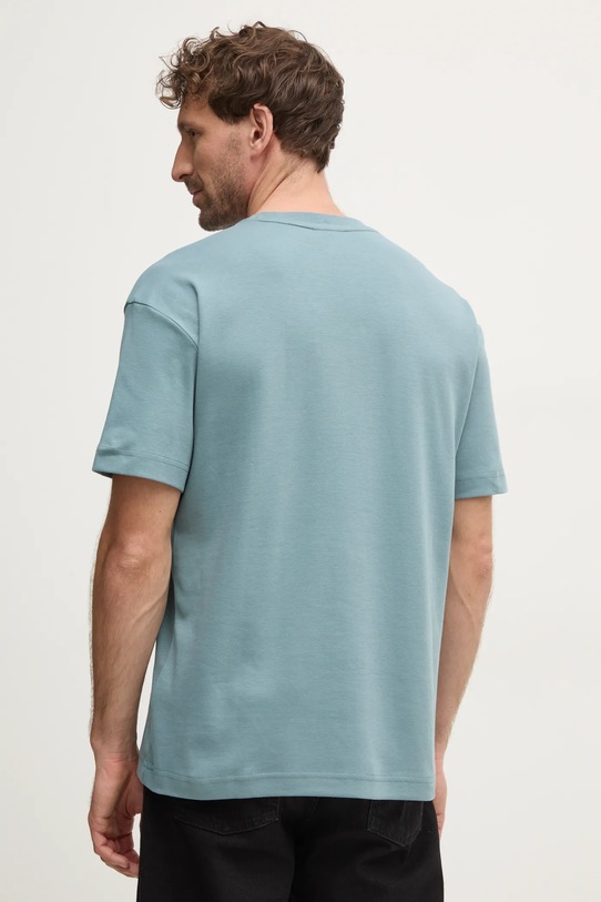 Одяг Бавовняна футболка Calvin Klein K10K112487 бірюзовий