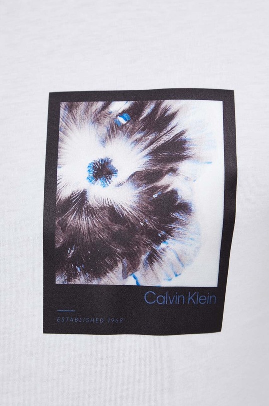 Calvin Klein t-shirt bawełniany K10K112492 biały