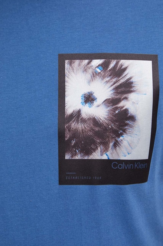 Calvin Klein tricou din bumbac K10K112492 albastru