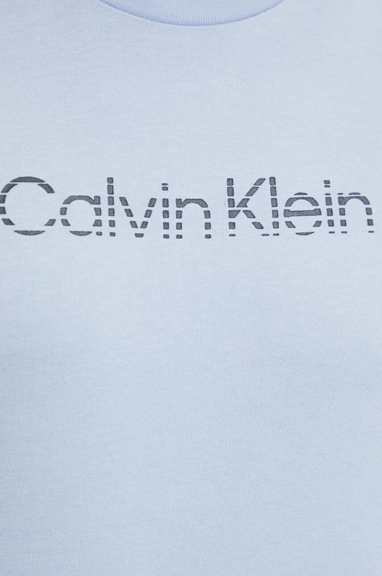 Бавовняна футболка Calvin Klein блакитний K10K112501