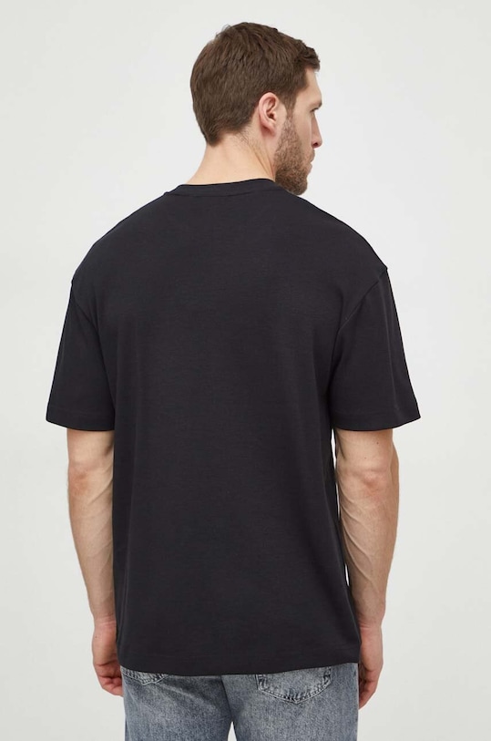 Ruházat Calvin Klein pamut póló K10K112505 fekete