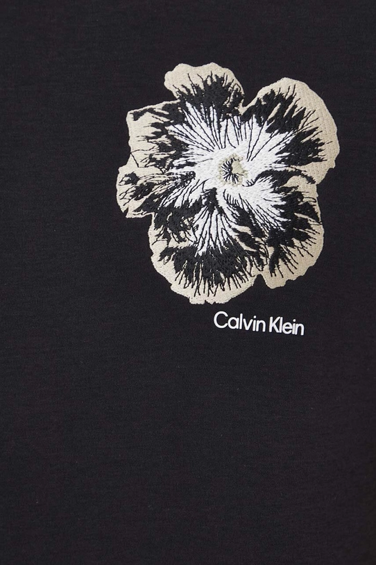 Pamučna majica Calvin Klein K10K112505 crna