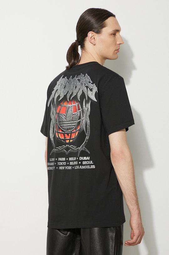 Abbigliamento adidas Originals t-shirt in cotone IS0204 nero