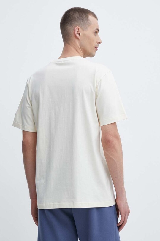 Одежда Хлопковая футболка adidas Originals IS2905 бежевый