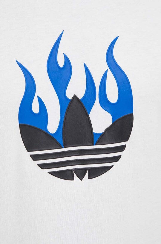 Хлопковая футболка adidas Originals IS2944 белый