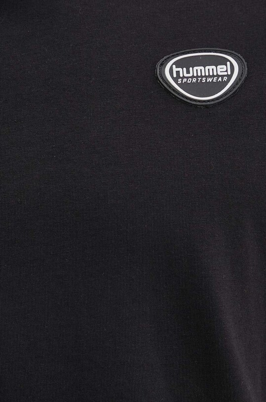 Pamučna majica Hummel hmlLGC KAI REGULAR HEAVY T-SHIRT 223989 crna