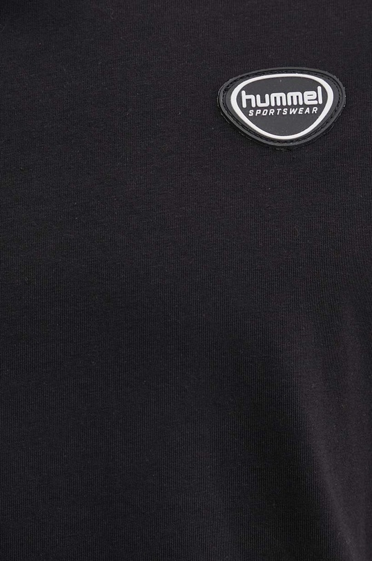 Bavlnené tričko Hummel hmlLGC KAI REGULAR HEAVY T-SHIRT 223989 čierna