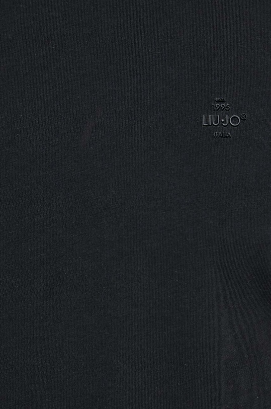 Bavlněné tričko Liu Jo černá M000P204PIMATEE