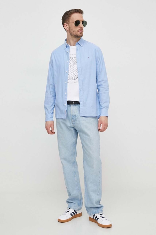 Хлопковая футболка Liu Jo M124P204ESCAPEPRINT белый SS24