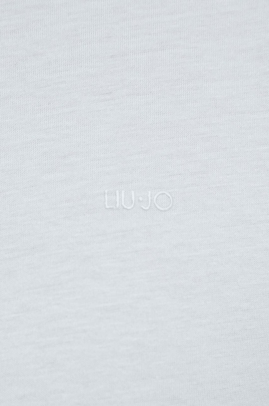 Liu Jo t-shirt bawełniany niebieski M124P204NEWMERCER
