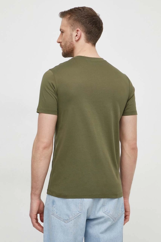 Îmbrăcăminte Liu Jo tricou din bumbac M124P204NEWMERCER verde