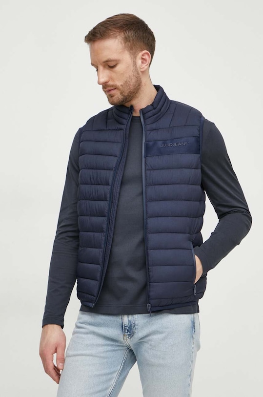 Liu Jo hosszú ujjú selyem ing M124P204LONGSILK sötétkék SS24