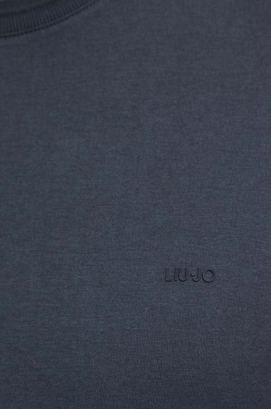 Liu Jo hosszú ujjú selyem ing M124P204LONGSILK sötétkék