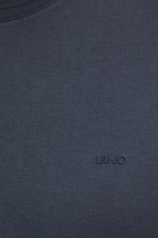 Liu Jo hosszú ujjú selyem ing M124P204LONGSILK sötétkék