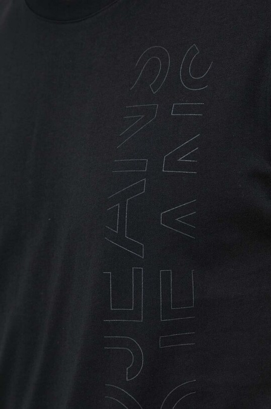 Liu Jo t-shirt bawełniany M124P204TEEJMIRROR czarny