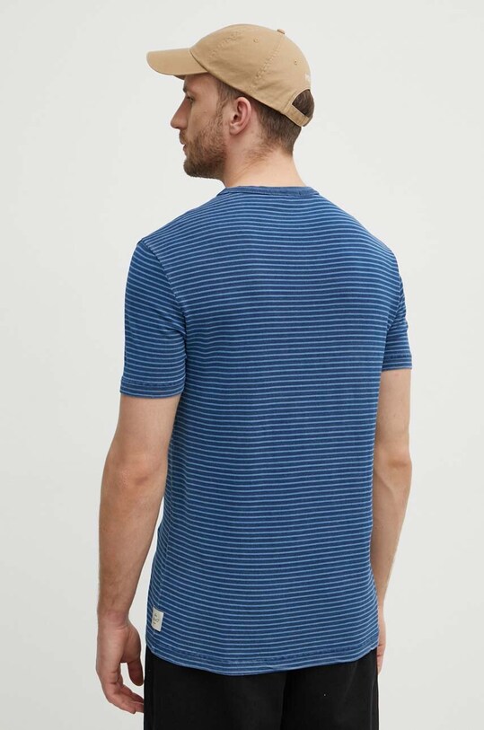 Одежда Хлопковая футболка Liu Jo M124P204STRIPESWASH голубой