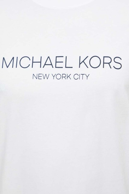 Michael Kors t-shirt bawełniany CS4521H1V2 biały