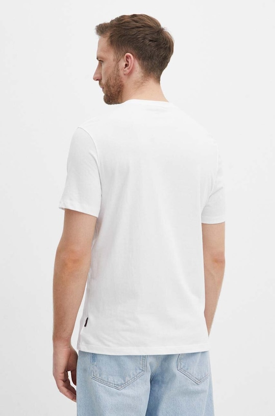 Ρούχα Βαμβακερό μπλουζάκι Michael Kors CS4521TFV4 λευκό