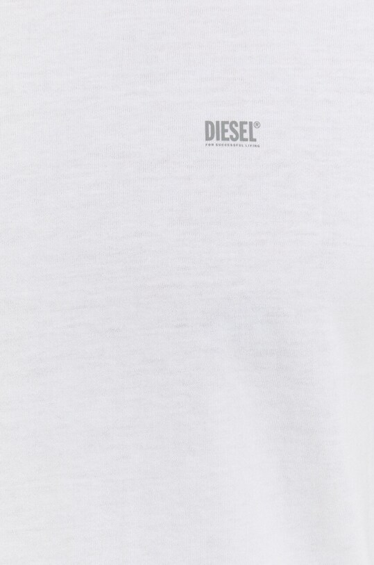 Diesel tricou din bumbac 3-pack 00SHGU.0LIAD alb