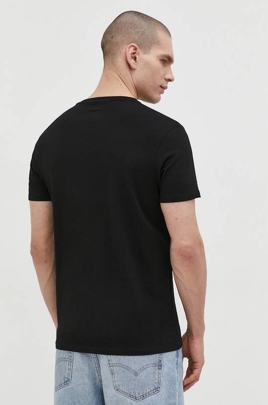 Oblečenie Bavlnené tričko Diesel 3-pak UMTEE-JAKE-THREE PACK 00SPDG.0LIAD čierna