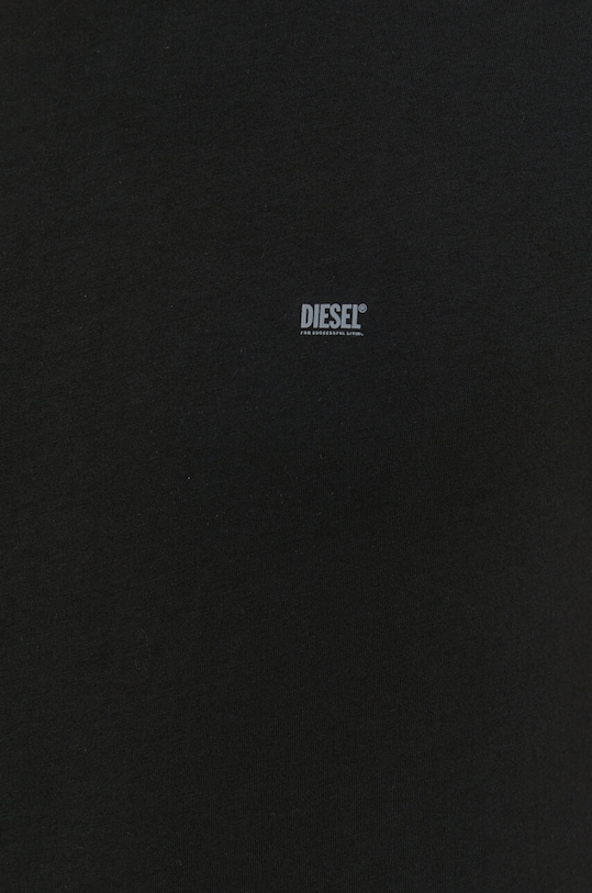 Bavlnené tričko Diesel 3-pak UMTEE-JAKE-THREE PACK 00SPDG.0LIAD čierna