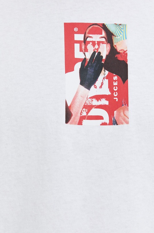 Diesel tricou din bumbac A12458.0BEAF alb