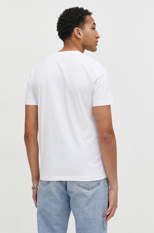Îmbrăcăminte Diesel tricou din bumbac A12500.0GRAI alb