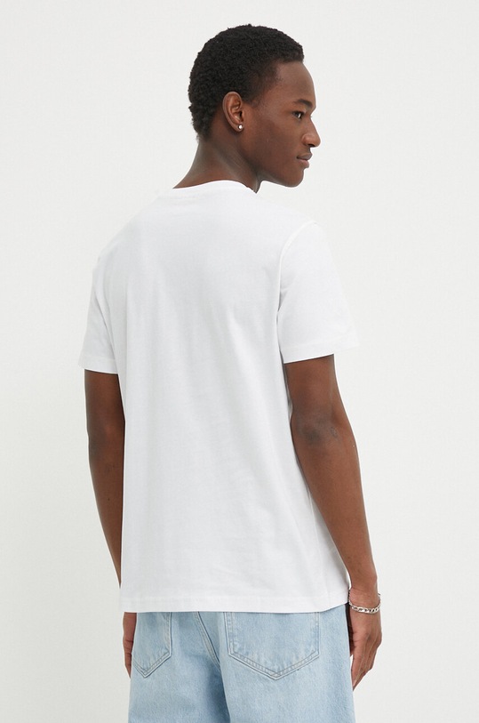 Odzież Diesel t-shirt bawełniany T-DIEGOR-K74 A12502.0GRAI biały