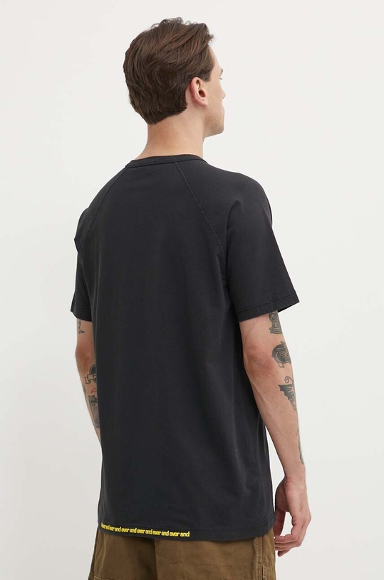 Одяг Бавовняна футболка Diesel T-RUST A13280.0DQAU чорний