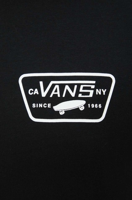 Bavlnené tričko Vans VN0000F8Y281 čierna