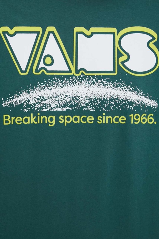 Vans t-shirt bawełniany VN000G49BDX1 zielony