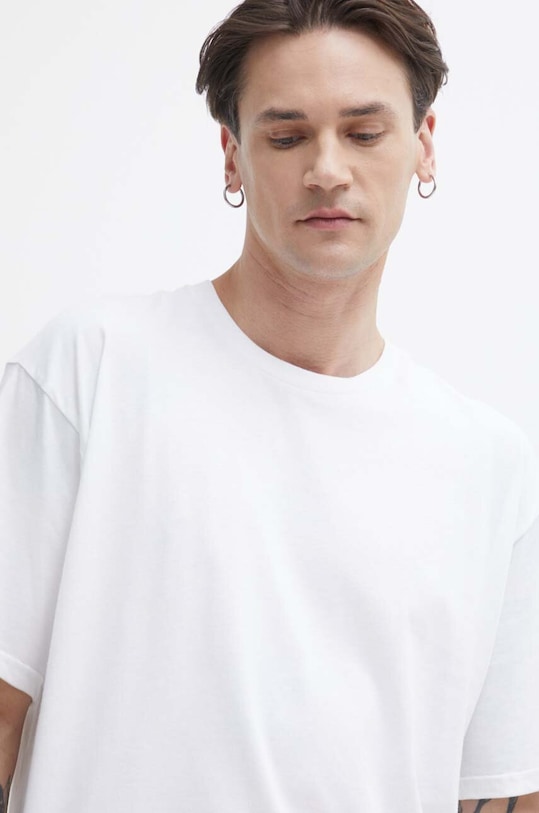 Ρούχα Βαμβακερό μπλουζάκι Vans 3-pack VN000KHDWHT1 λευκό