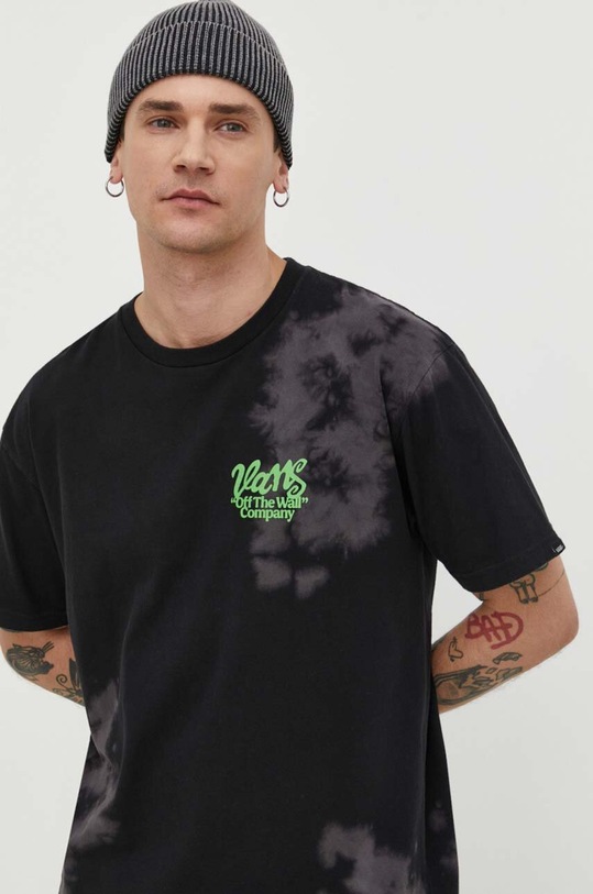 Vans t-shirt in cotone nero VN000G4ZBLK1