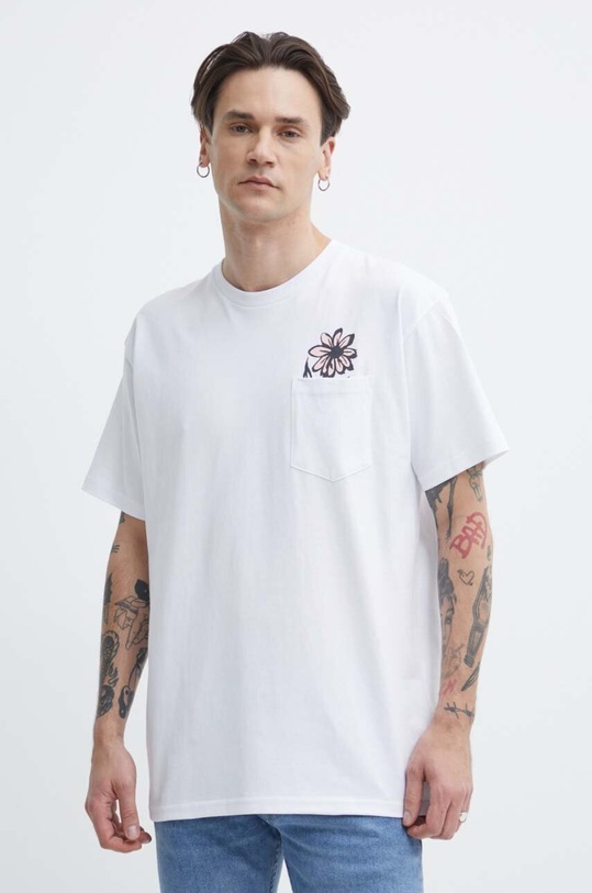 Oblečení Bavlněné tričko Vans VN000G5BWHT1 bílá