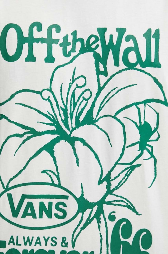 Bavlnené tričko Vans VN000G55FS81 béžová