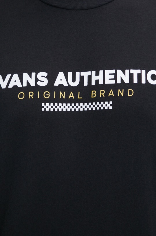 Pamučna majica Vans VN000H5HBLK1 crna