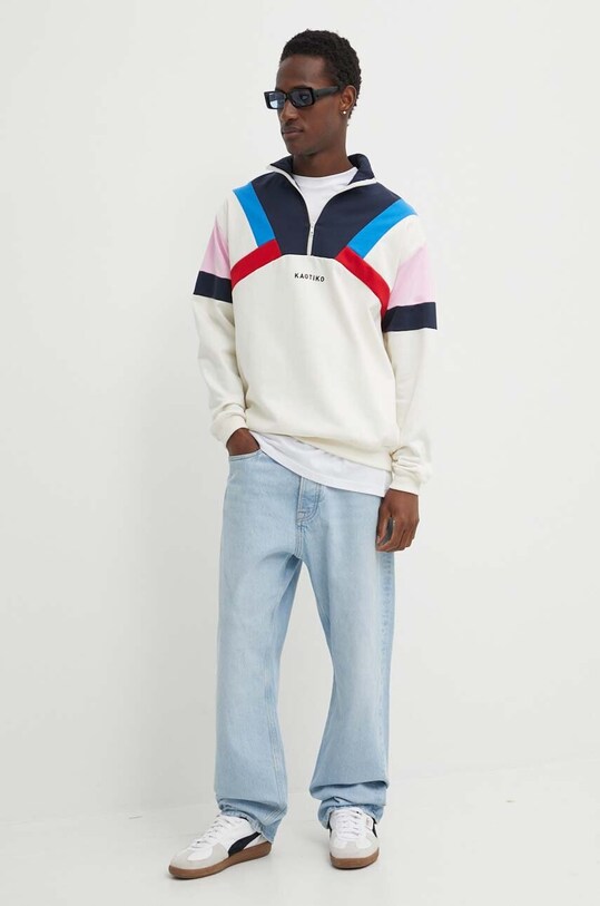 Vans t-shirt bawełniany VN000G5MWHT1 biały SS24