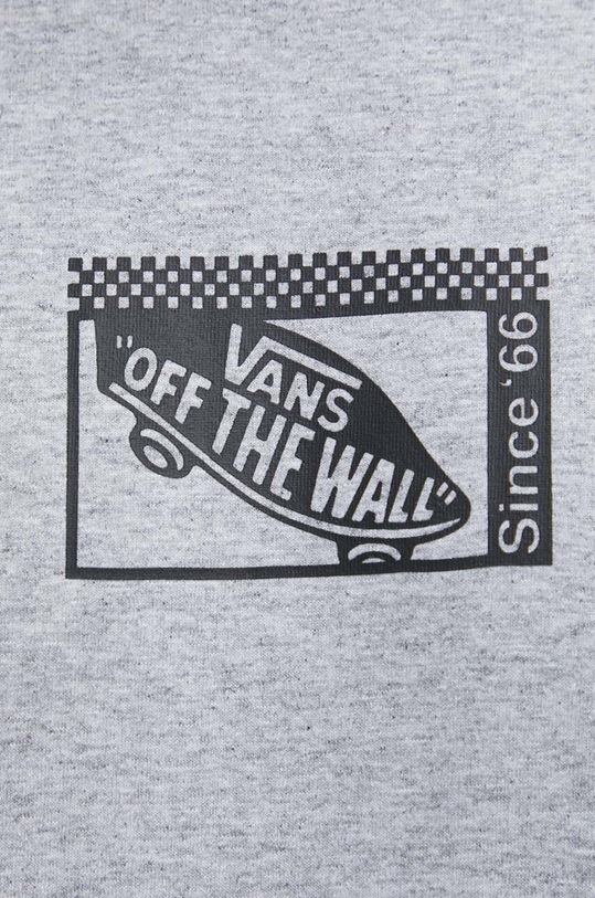 Vans t-shirt bawełniany VN000G5NATH1 szary