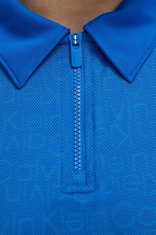 Tréninkové polo tričko Calvin Klein Performance 00GMS4K176 modrá