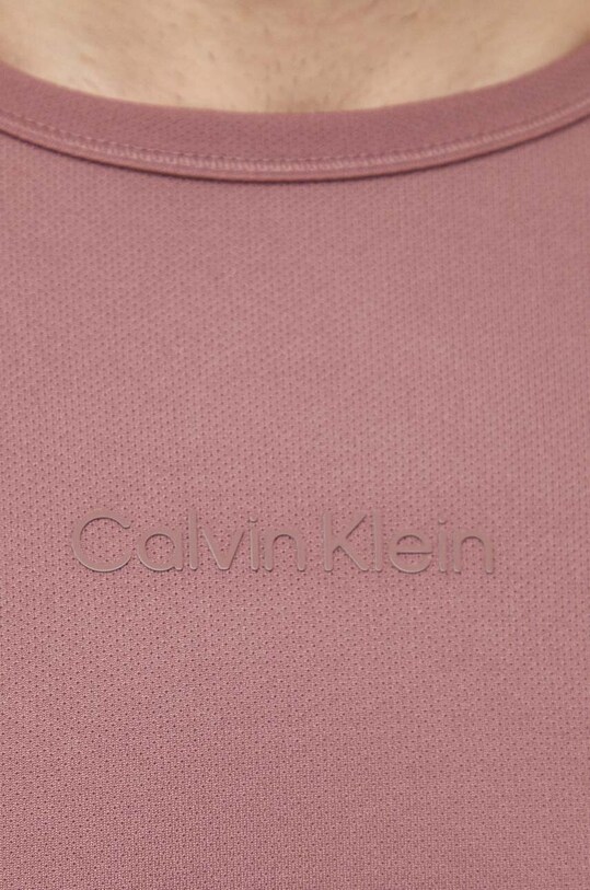 Calvin Klein Performance tricou de antrenament roz 00GMS4K159